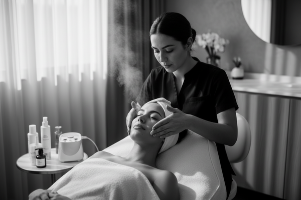 women facial in dallas