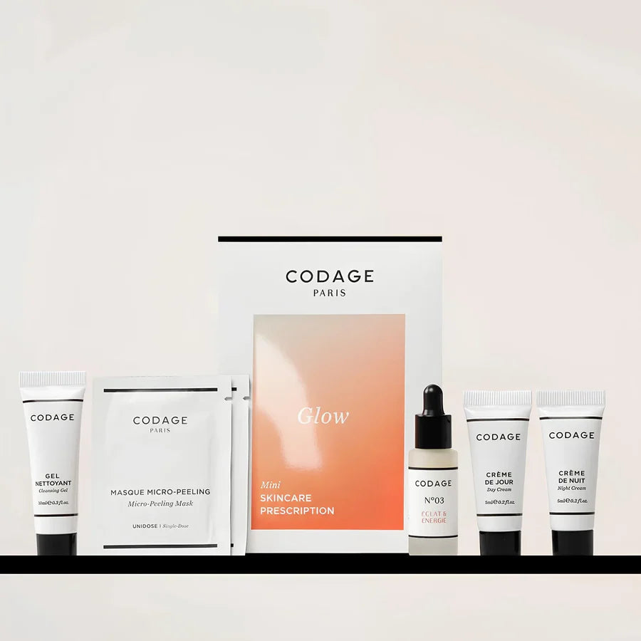 CODAGE PARIS skincare products on a white background